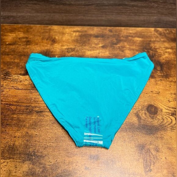 Trina Turk Women's Monaco Chain Hipster Bikini Bottom Ceramic (Teal), Sz 6. NWT - Picture 7 of 11
